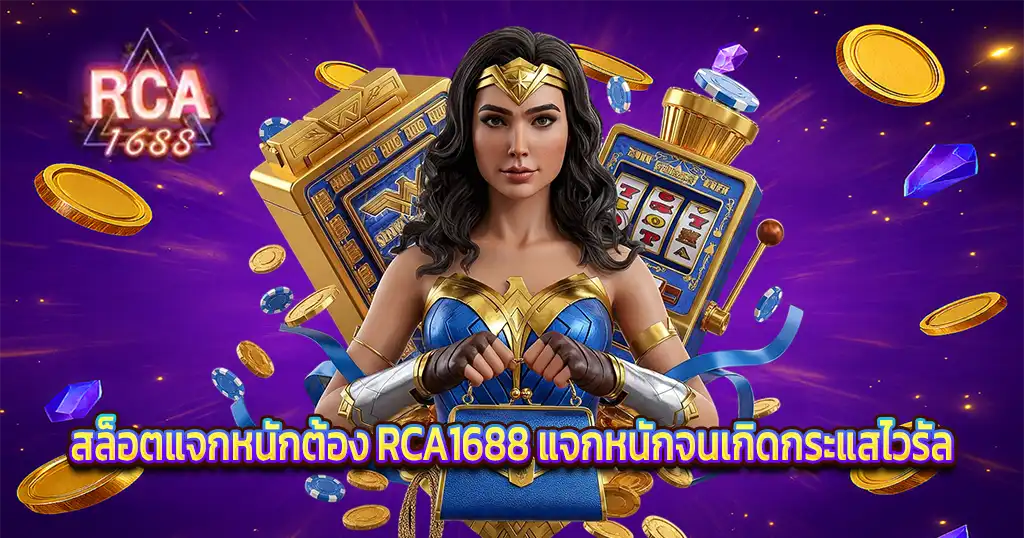 สล็อตแจกหนัก RCA1688 แตกไวจัดเต็มแบบไวรัล